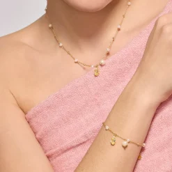 Pulsera de Plata de Ley 925 y Circonita Brillante acabado rodio - Lebao
