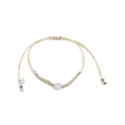 Pulsera de Plata de Ley 925 y Circonita Brillante acabado rodio - Akma