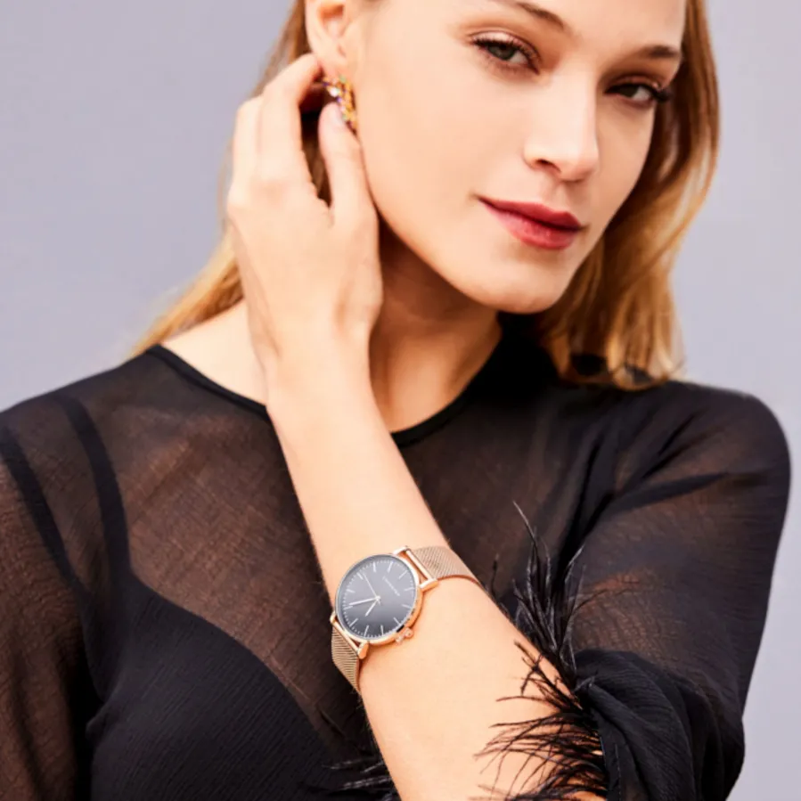 Reloj acabado en oro rosa 18K - Didia